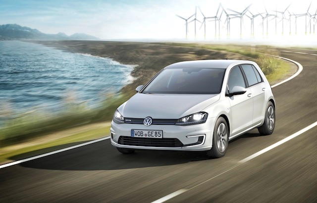 Volkswagen e-Golf and e-up! at Frankfurt Motor Show